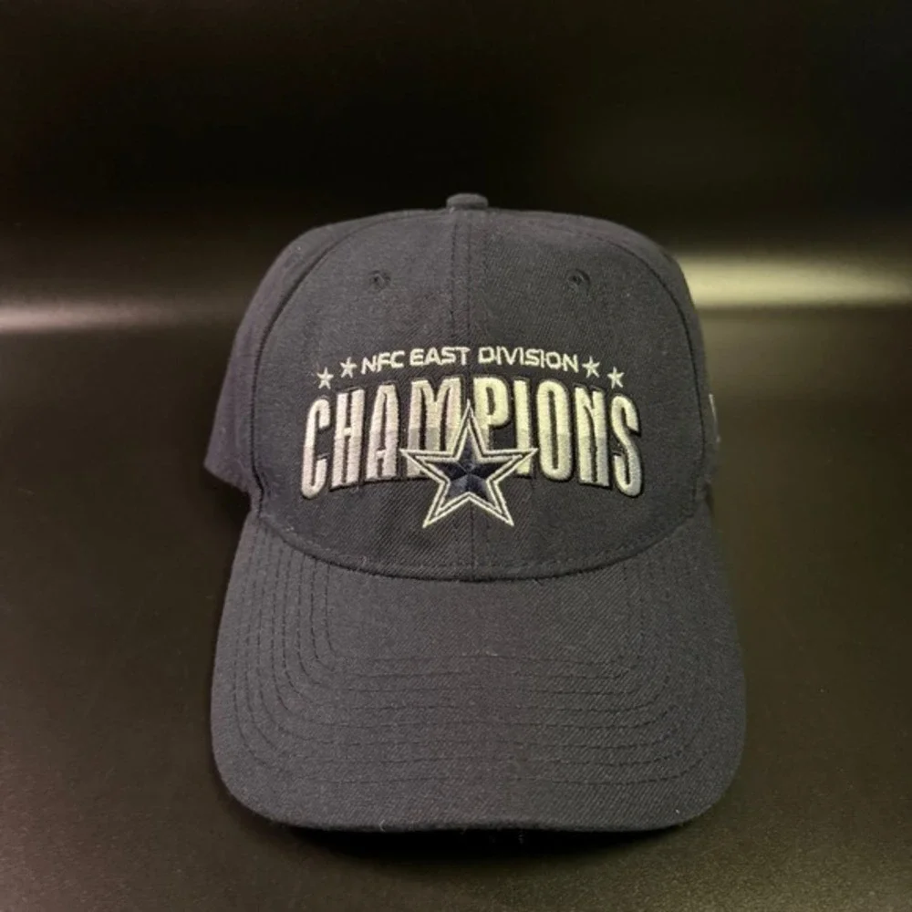 New Era‎ Dallas Cowboys NFC East Champions 9FORTY Navy Blue Cotton Hat Mens OSFM